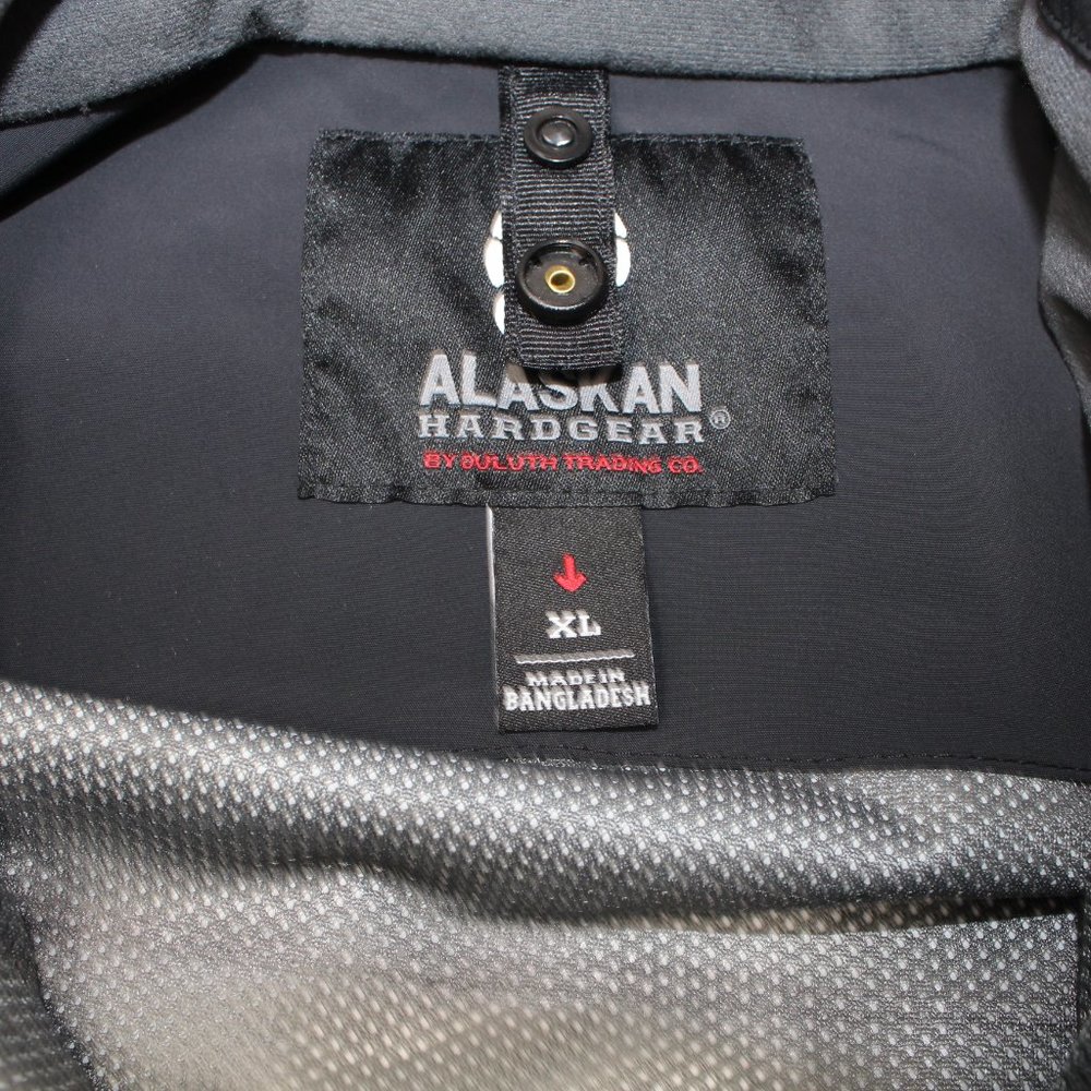 Duluth Trading Co Black Performance Jacket with Red Accents - Picture 10 of 13